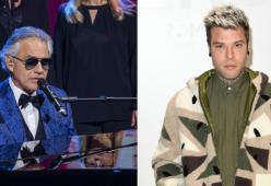 Coronavirus: all'asta album autografati da Fedez e Andrea Bocelli per raccogliere fondi