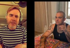 Robbie Williams e Gary Barlow dei Take That duettano a distanza: "Scusate per l'attesa"