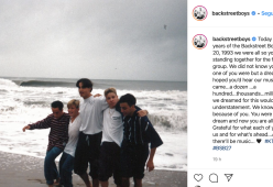 I Backstreet Boys festeggiano 27 anni dalla nascita della boyband con un nostalgico post su Instagram