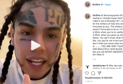 Tekashi 6ix9ine accusa Ariana Grande di aver comprato la prima posizione in classifica di Stuck with U 