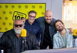  Diego Abatantuono e Frank Matano a 105 Friends presentano l'ultimo film in uscita
