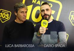 Sanremo 2018, Luca Barbarossa ai microfoni di Radio 105: "Sono qui per amore"