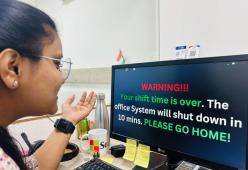 Stop agli straordinari: azienda indiana spegne tutti i pc a fine turno