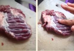 Il video shock della bistecca cruda che si muove sta terrorizzando i social