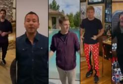 I Backstreet Boys cantano “I Want It That Way” da casa: la reunion da sogno