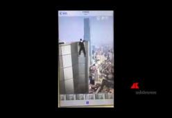Video shock: Free climber cinese muore cadendo da un edificio