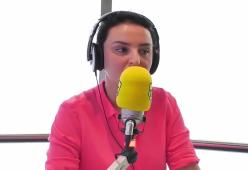 Arisa saluta 105 Take Away con "La Notte"