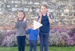 L'emozionante applauso di George, Charlotte e Louis per i medici inglesi