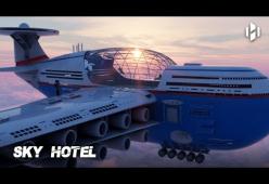Sky Cruise: un hotel volante di lusso alimentato a energia nucleare