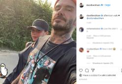 Scambio di battute tra David Beckham e Matthew Perry su Instagram