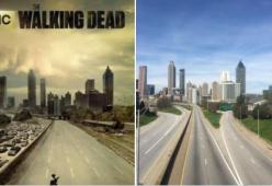 Le strade (desolate) di Atlanta come in The Walking Dead