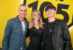 Deddy a 105 Take Away canta insieme a Diletta "Giove"