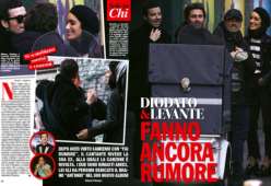 Diodato e Levante paparazzati insieme a Milano