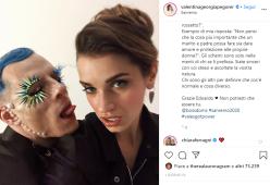 Bacio tra Boss Doms e Achille Lauro: la moglie del chitarrista spegne le critiche