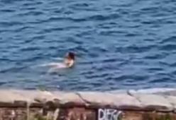 A Napoli una donna viola le regole per un tuffo in mare: multata