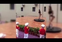 Cina, esibizione di pole dance in un asilo: scoppia la polemica