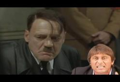 Conte apprende la notizia che la Juventus è in finale a Berlino!
