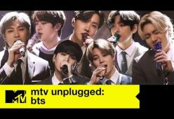 I BTS cantano i Coldplay per "Unplugged"