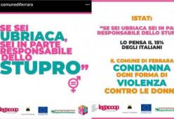 “Se sei ubriaca sei in parte responsabile dello stupro”: bufera sul Comune di Ferrara