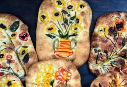 Le focacce diventato quadri di Van Gogh: l’idea di una fornaia americana