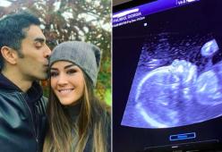 Giorgia Palmas è incinta e Magnini posta l'ecografia: è una bambina! 