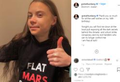 Il messaggio (ironico) di Greta Thunberg per il suo 18esimo compleanno