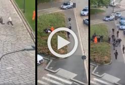 Inseguimento da film in pieno centro a Milano: uomo scappa dall'ambulanza