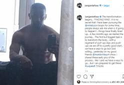 Jamie Foxx mostra la sua trasformazione in Mike Tyson per il biopic