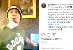 Anche J-Ax partecipa alla Covid Freestyle Challenge e sfida altri rapper