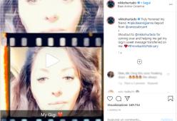 Vanessa Bryant fa due tatuaggi in memoria di Kobe e Gigi