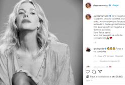 Alessia Marcuzzi è negativa al tampone: "Il mio pensiero va a chi sta combattendo"