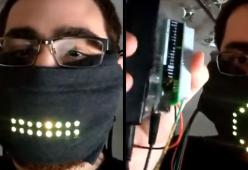 Questa mascherina tech è capace di riprodurre sorriso e movimento delle labbra