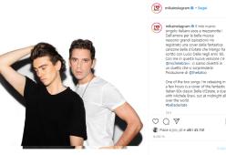 Mika e Michele Bravi insieme per la cover di “Bella d’estate” di Mango