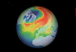 Buco dell'ozono da record sull'Artico: potrebbe chiudersi entro aprile