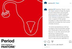 Pantone combatte il tabù del ciclo mestruale lanciando il colore "Rosso Period"