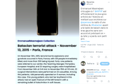 La lastra di una donna ferita al Bataclan finisce all’asta online
