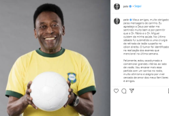 Pelé operato per un sospetto tumore al colon 