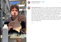 Influencer sta mangiando solo carne cruda da 166 giorni