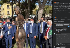 Polemiche sulla nuova statua della Spigolatrice di Sapri: è sessista

