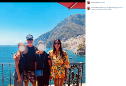 Flavio Briatore in vacanza con i figli avuti da Heidi Klum ed Elisabetta Gregoraci