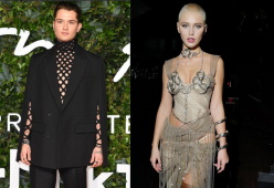 I figli maggiori di Jude Law sfilano ai British Fashion Awards 2021