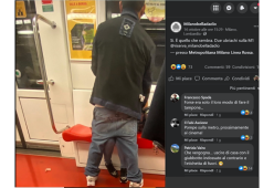 Sesso orale sulla metro di Milano: la foto diventa virale
