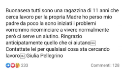 L’appello di una bimba per la mamma disoccupata diventa virale
