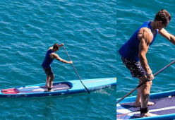 Pier Silvio Berlusconi in vacanza con Silvia Toffanin mostra il fisico: che muscoli!
