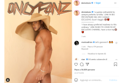 Denis Dosio apre un profilo su OnlyFans e guadagna 15mila$ in 24 ore

