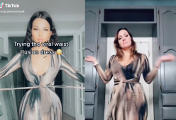 Il vestito che fa sparire i punto vita è trend su TikTok