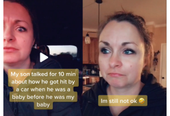 Su Tik Tok il video di una mamma terrorizzata dalla reincarnazione del figlio
