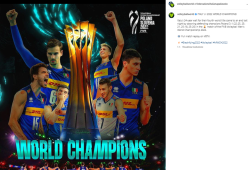 Volley maschile: l’Italia è campione del mondo