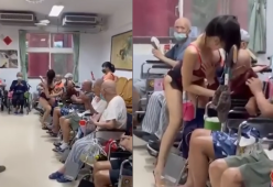 Spogliarello hot in casa di riposo: infuria la polemica