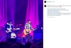 Johnny Depp in attesa del verdetto della giuria vola in GB e fa un concerto